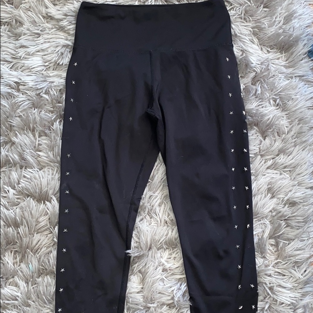 Soul by SoulCycle Embellished Star Leggings size M